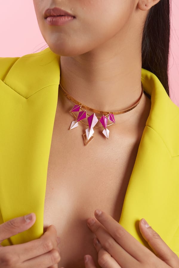 Estelle Layered Choker — Ruhheite