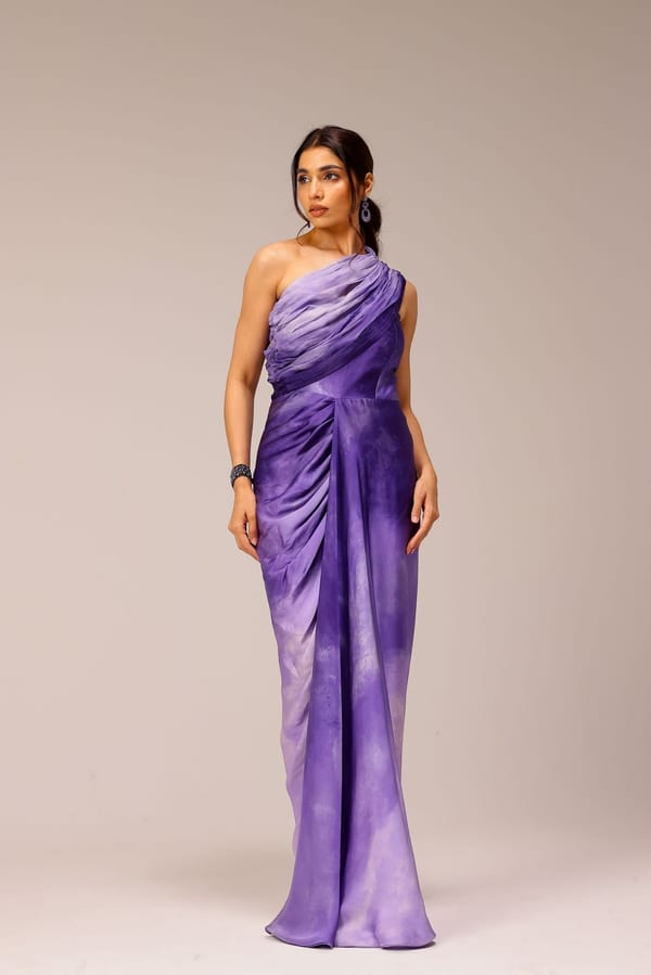 Iris One Shoulder Gown — STUDIO SURBHI