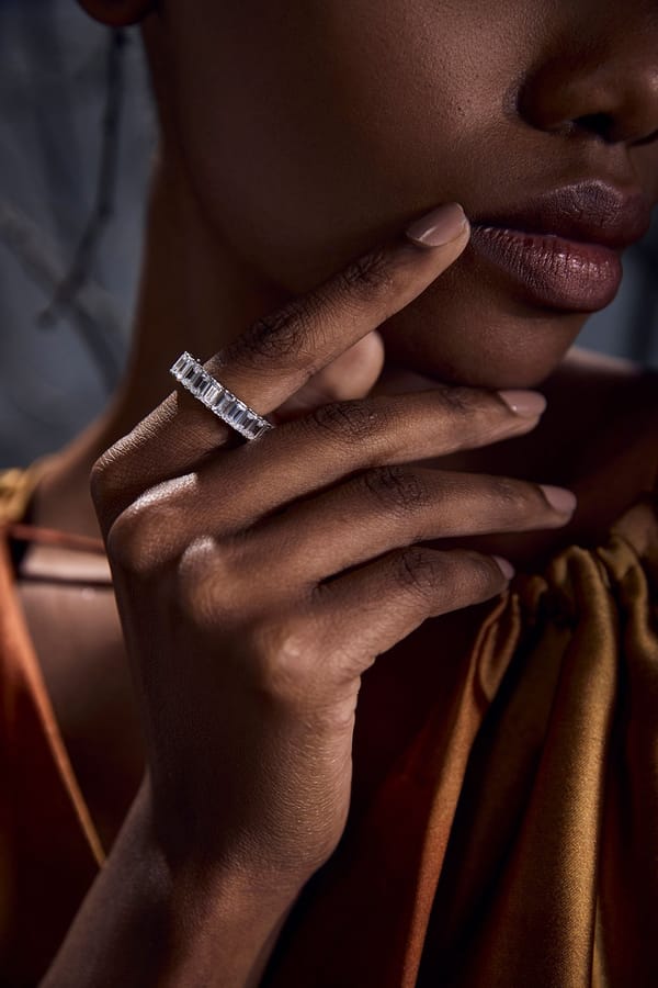 Gilded Moonshine Wedding Ring — Miss Jo