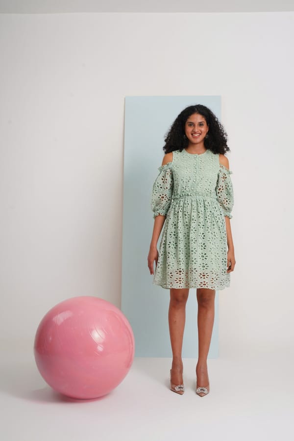 Forever Yours Dress - Blue Floral — Chöjé