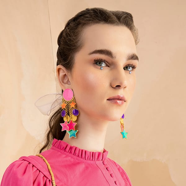 A Sea Of Stars Earrings — Aditi Bhatt