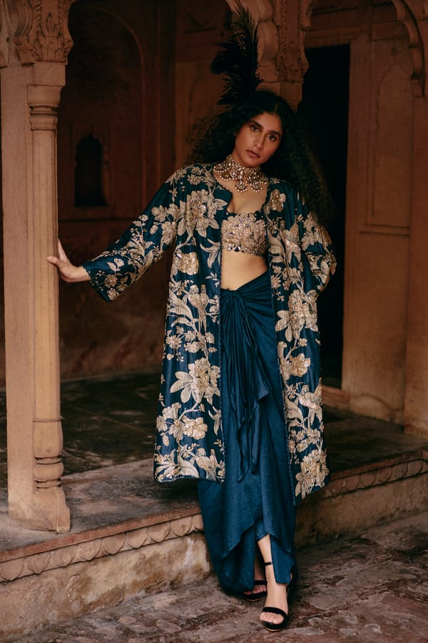 Ruth Jacket Set — Paulmi and Harsh