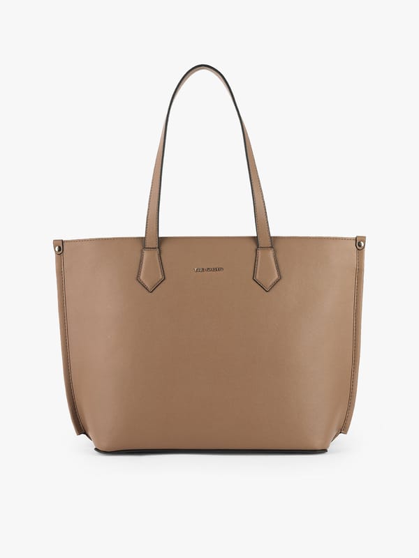 The Evoke Tote Beige Medium — The Gusto