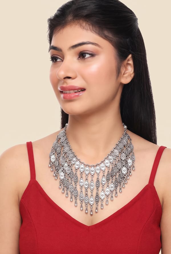 Sehra Statement Bib Necklace — Thingalicious