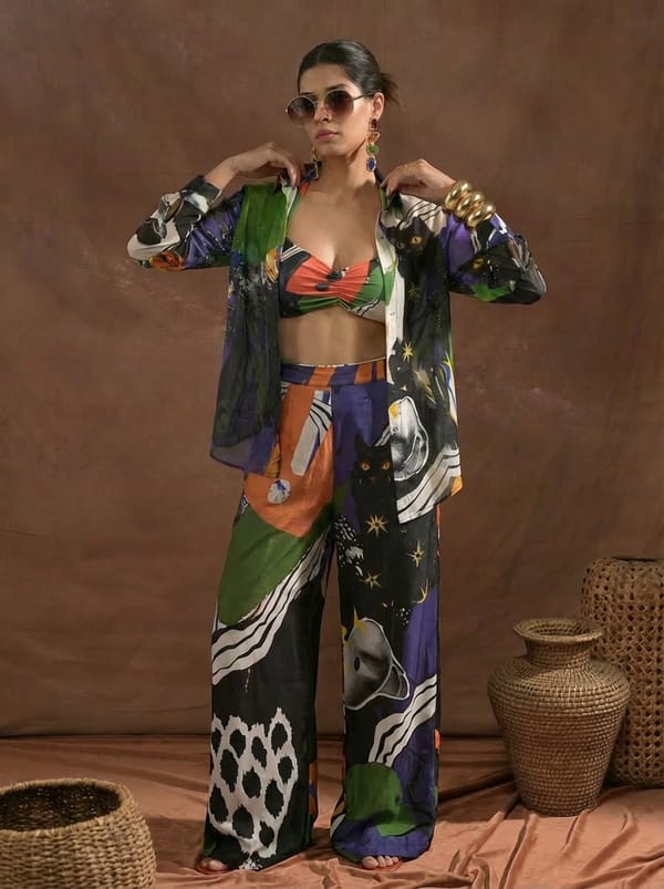 Aiko Shirt & Pant Co-ord Set — Missy Co.