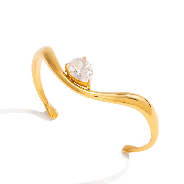 Alina Shine Cuff — Cariove