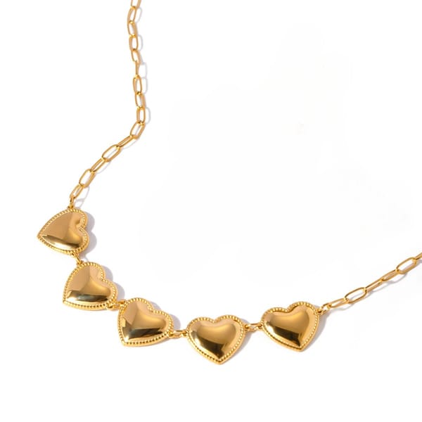 Multiple Heart Necklace — Cao Jewellery