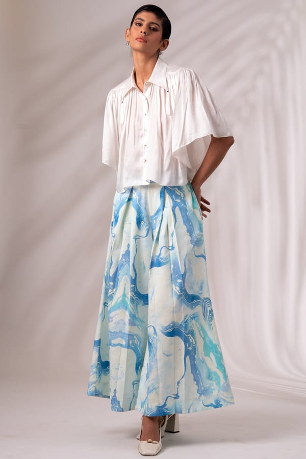 Joey - Admiral Top + Pleated Culottes — Madder Much