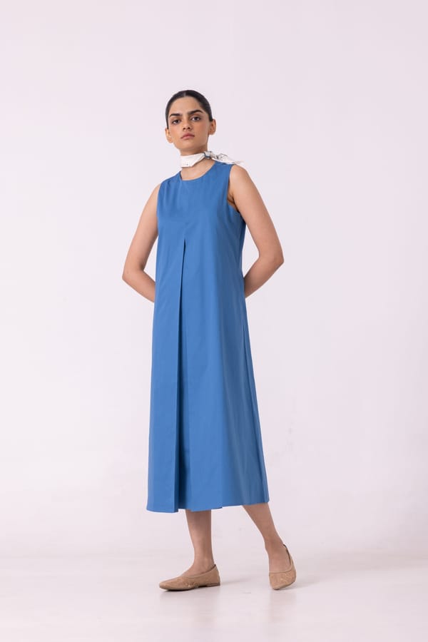 Brooke A Line Midi Dress — The Summer House