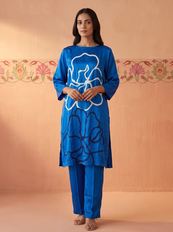 Co-ord Sets Blue S-63 — Azu