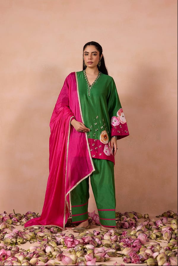 Chandni Resham Farshi Set — SIYONA