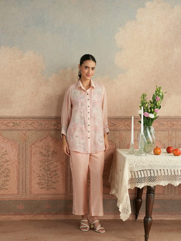 SHIRT AND PANT CO-ORD SET — TASHA INDIA