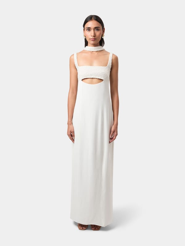 Elise Embellished Cutout Gown — Beyond