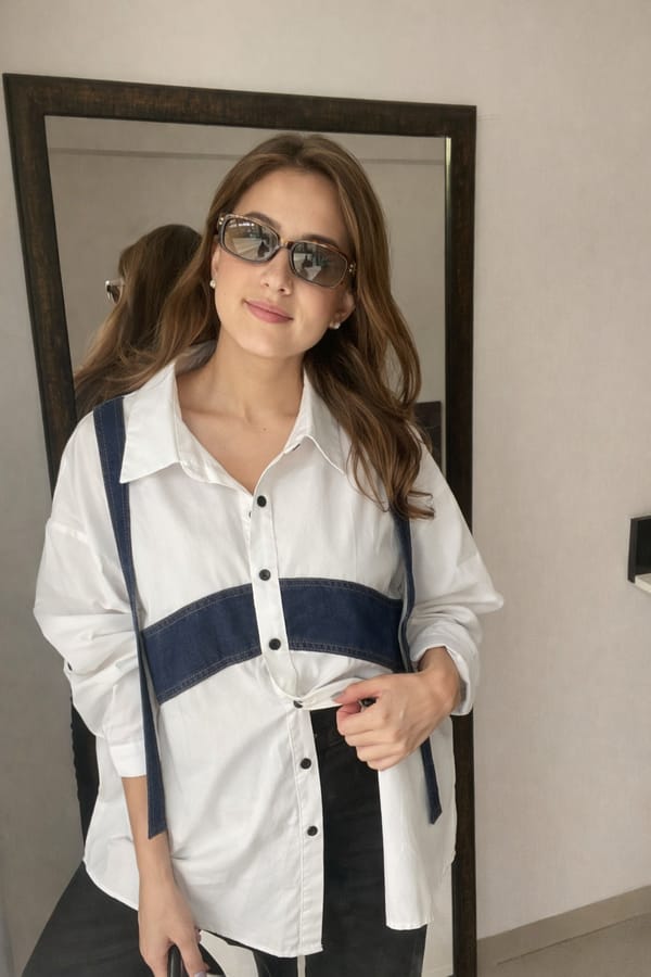 Harness Poplin Shirt — CLOSET AFFAIR
