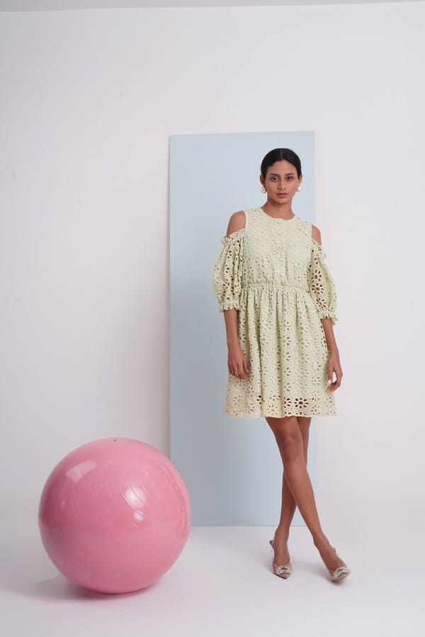 Forever Yours Dress - Green Floral — Chöjé