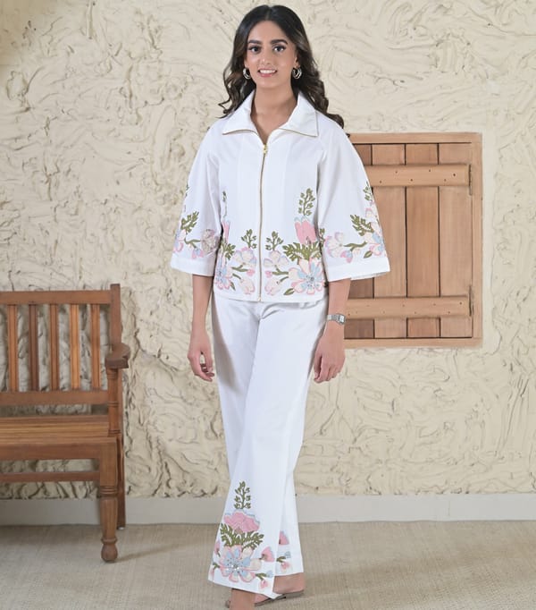 Big Khushboo Zipper Co-Ord Set — RUCHIKA MALLIKA LABEL