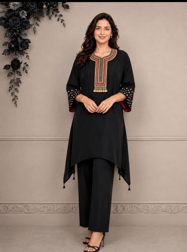 Kaftan Style Co-ord Set — SMAYA by Monica