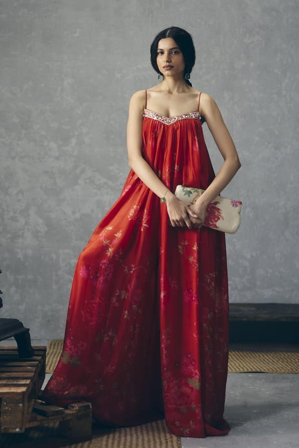 Yume jumpsuit set -RED — Paulmi and Harsh