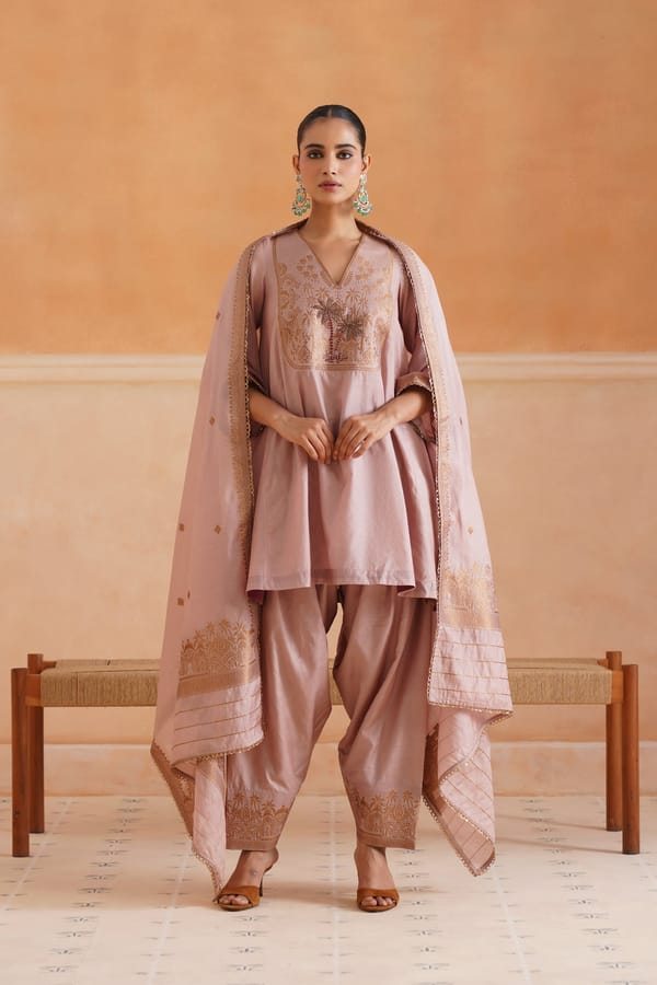 Debjani Hand Embroidered Matching Set — NEETIKA CHOPRA