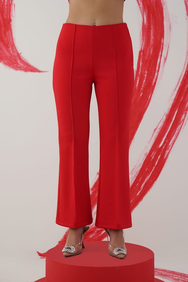 Birana Pants- Red — Chöjé