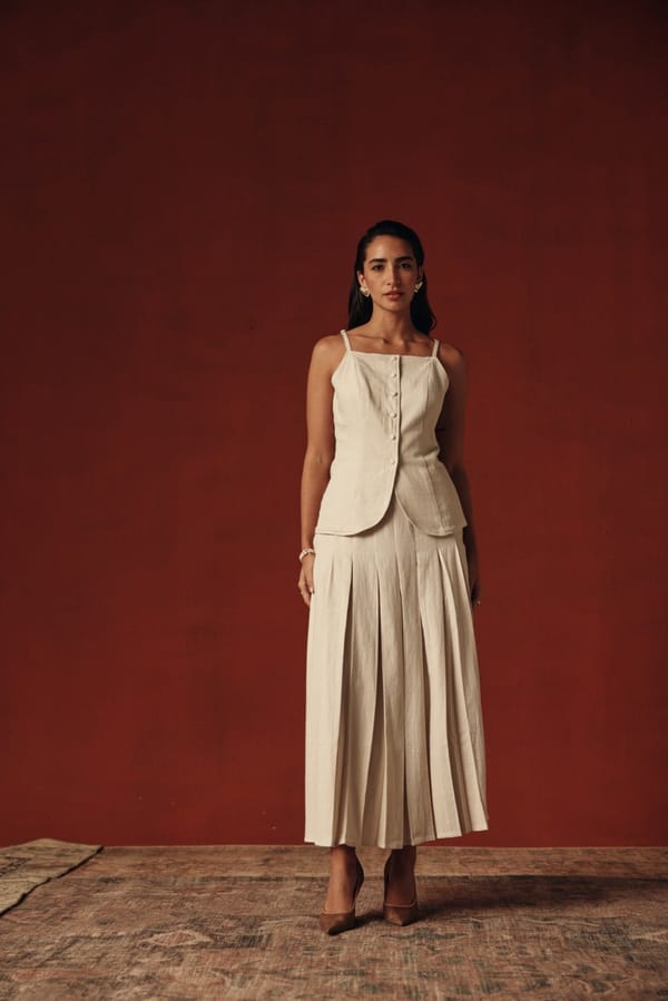 Epoque Waistcoat — Sage by Mala