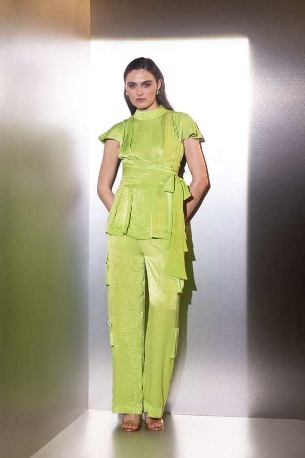 Lime Coord - Full Set — KAYJAY BY KRITIKA JAIN