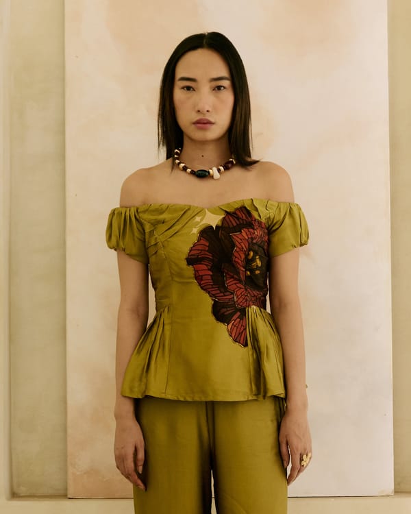 Sage Peplum Top — Missy Co.