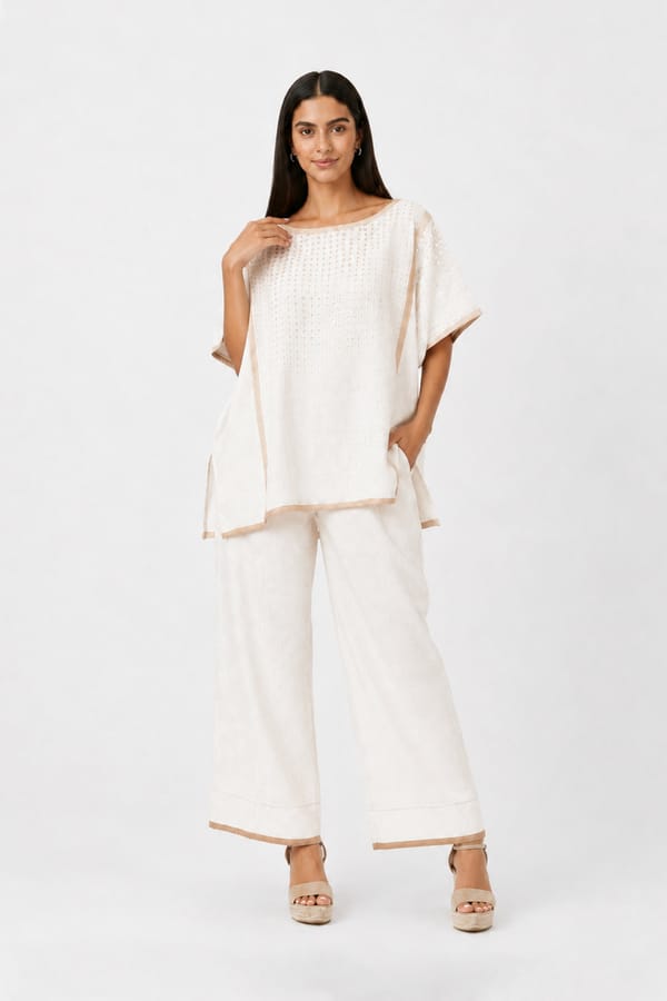 Sunlit Tiles Square Co-ord — Kaveri