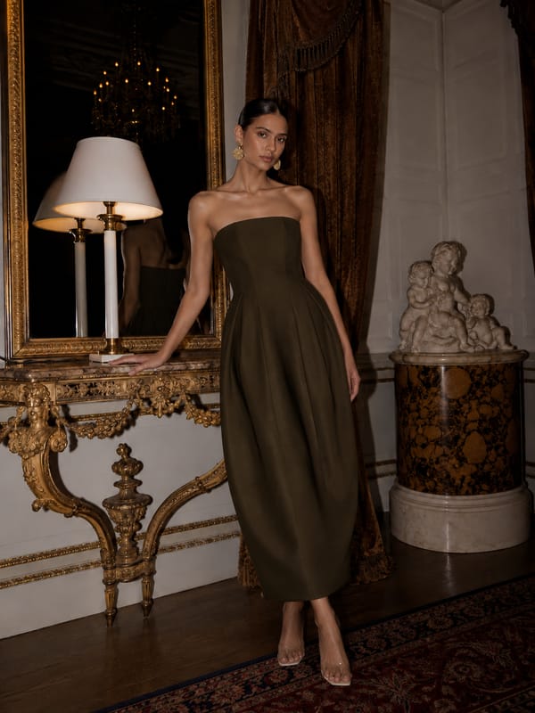 Olive Dream Dress — KAYSHO