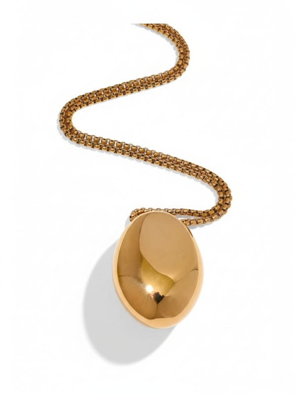 Oval Pendant Necklace — Cao Jewellery