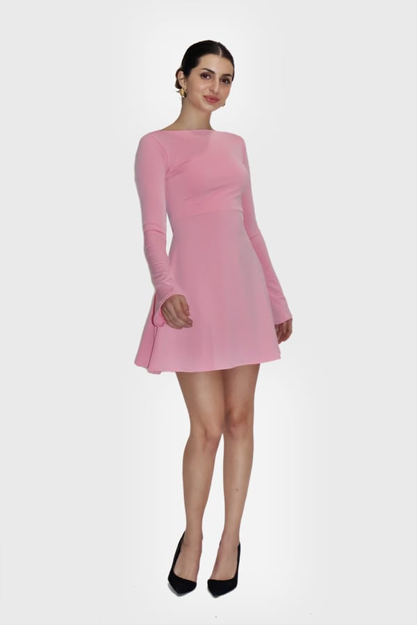 Blair Dress Pink — Select Staples