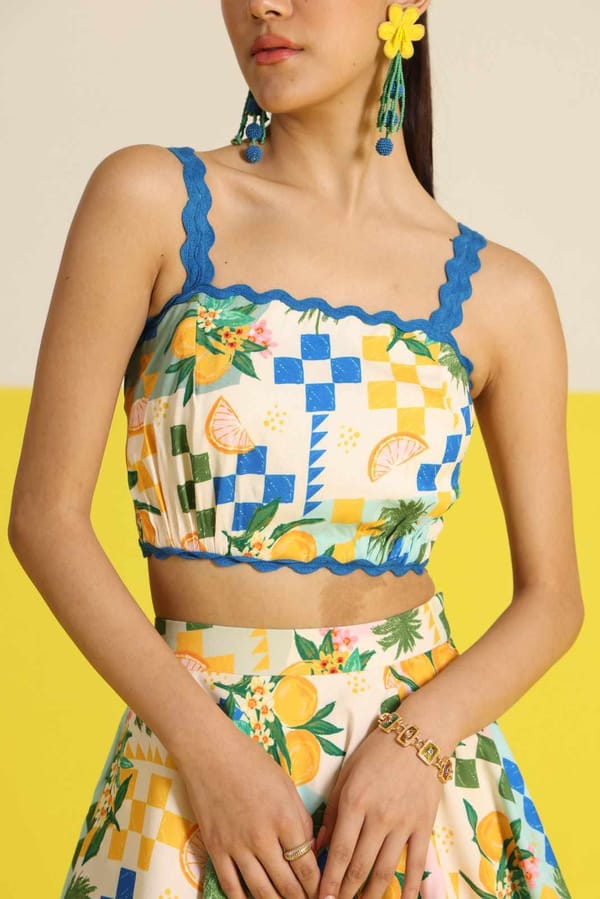 Sorrento Crop Top — HOUSE OF HEATHER