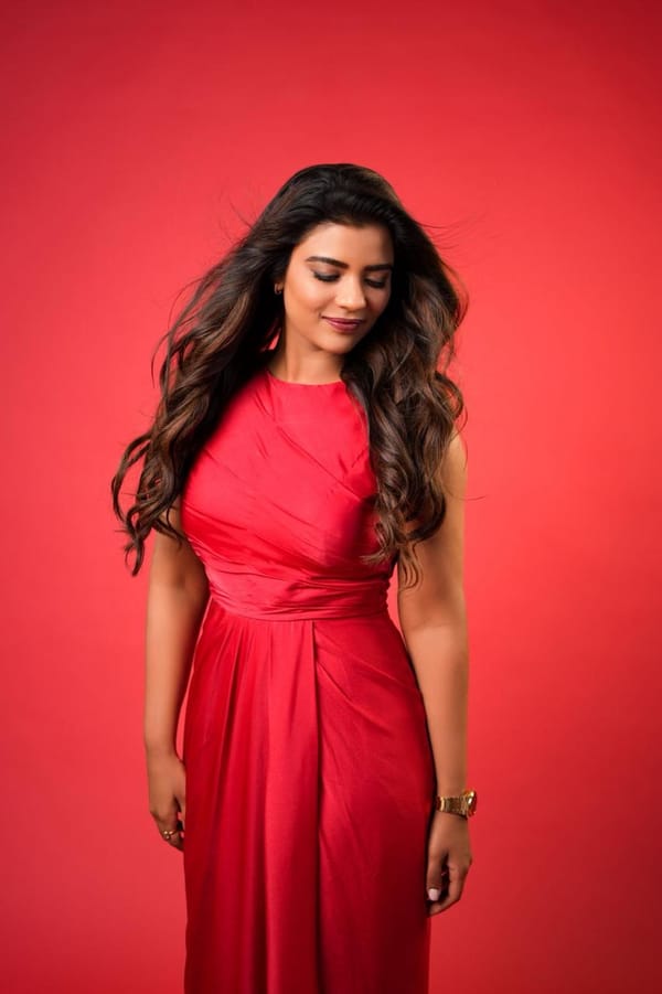 Scarlet Hour Drape Dress — EWOKE STUDIO