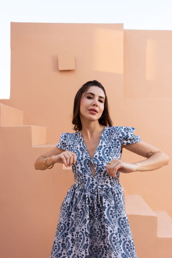 Marina Short Dress — SAJKE