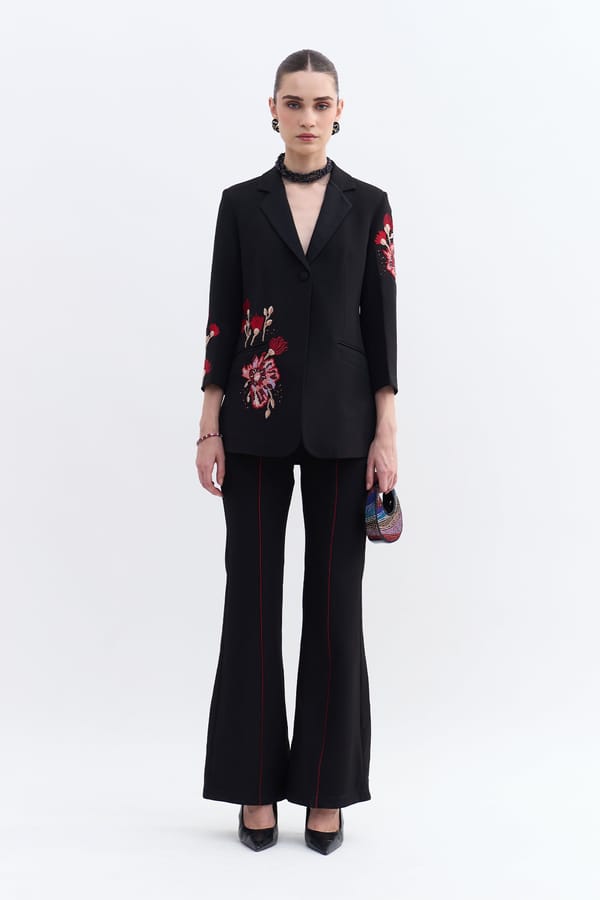 Preto Pant Suit — Our Love