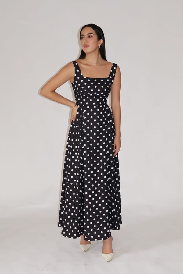 Darla Dress Black — Select Staples