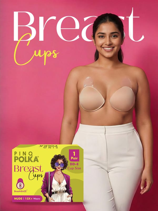 Breast Lift Cup (DD-E) (Nude) (2 Pcs) — Pinq Polka