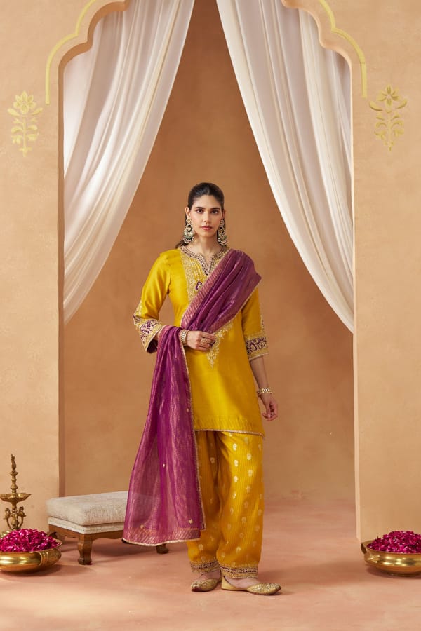 Adeela Kurta With Salwar — Sheetal Batra