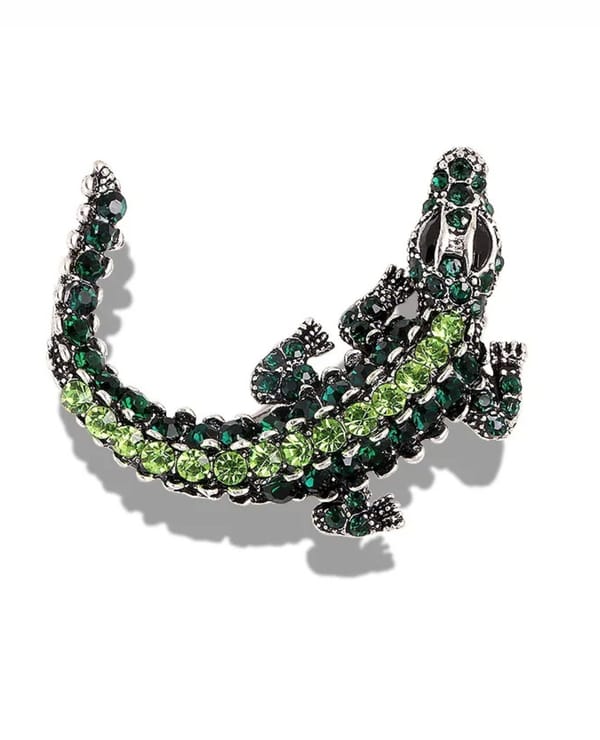 Glimmr Crocodile Pin Charm — Glimmr