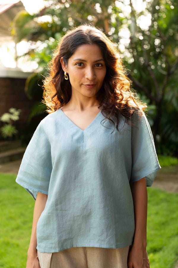 The Linen Kaftan Top — Creatures of Habit