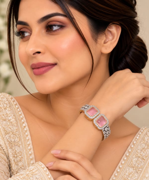 Peach Bracelet — The Glam by Mansha