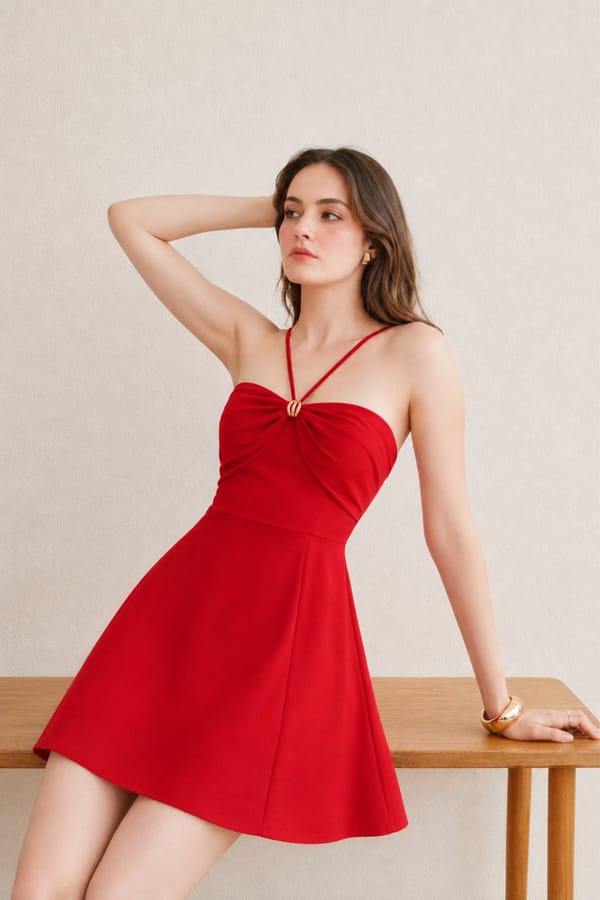 Rouge Elan Poise Mini Dress — Julo
