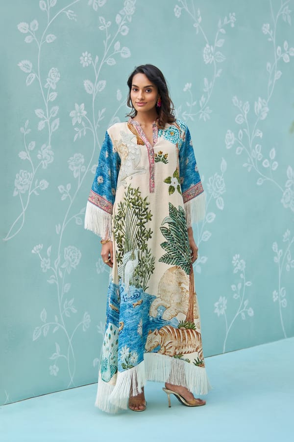 Safari Serenade Kaftaan Dress — Chakkraa