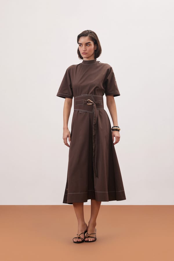 Chestnut Dress — NOTIQUE