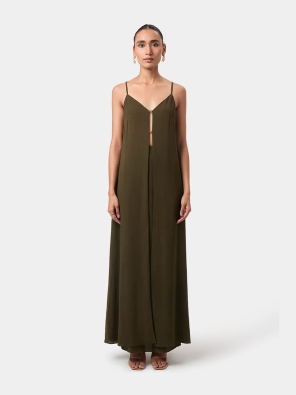 Front Slit Drape Top — Beyond