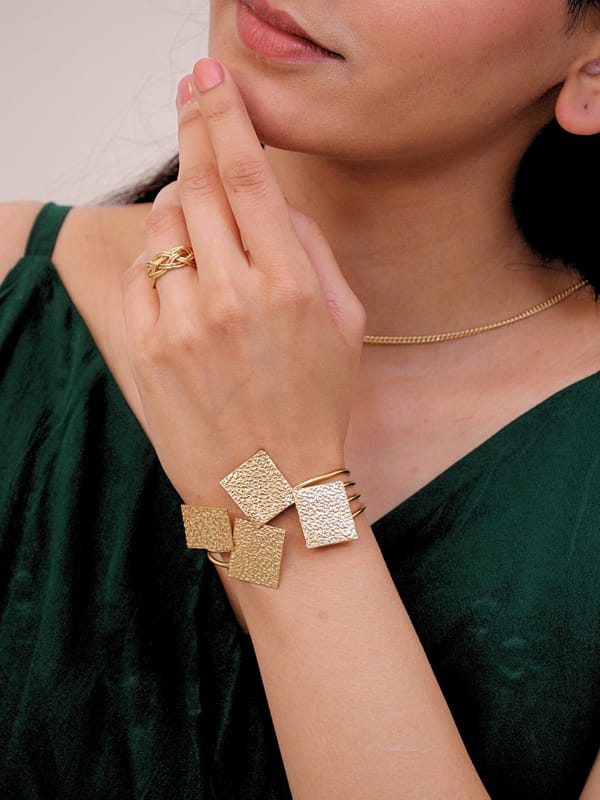 Vanshika Bracelet for Women 18K Gold Plated — Viana Jewels