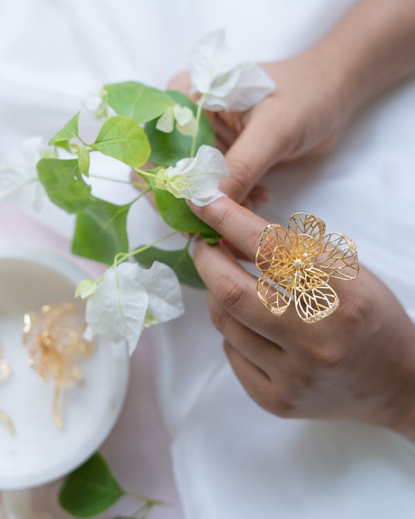 Fiore Oro Ring — Azga