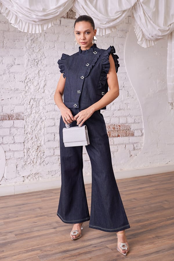 Kim Denim Coord Set — Sttavoss