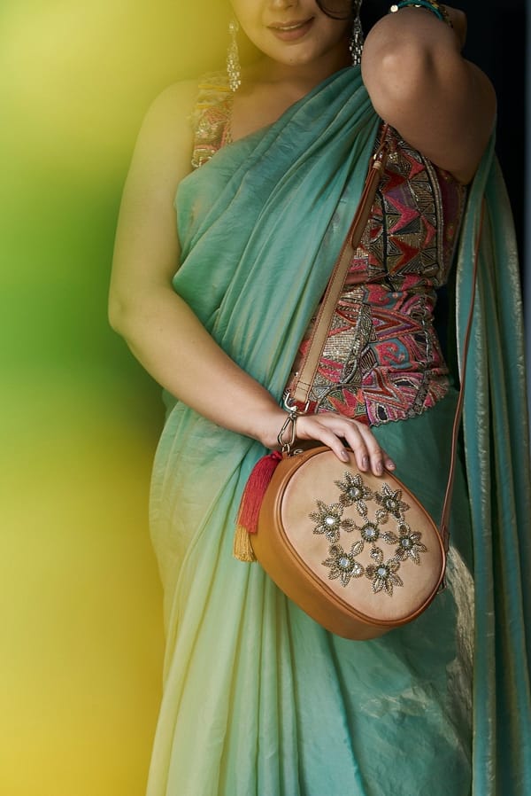 Jhilmil Leather Bag — Araani