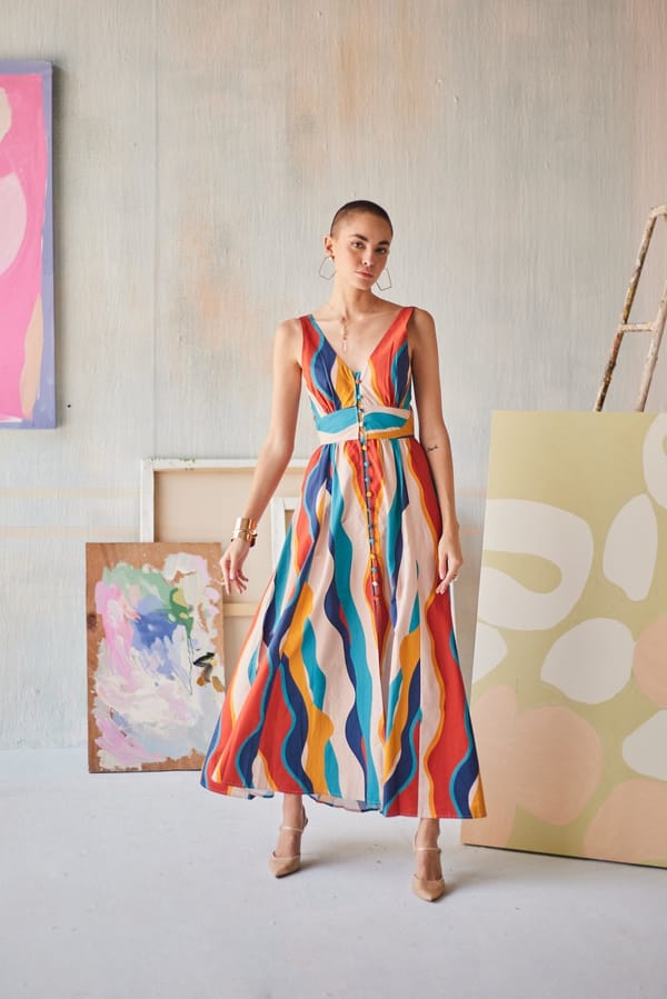 Francesca Dress — Sage by Mala